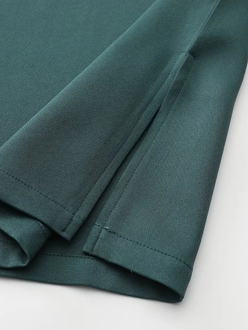 Malachite Green - Embroidered Patchwork Men's Traditional Attire Set